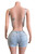Habi Metallic Crop Top