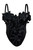 3d Floral Embellished Corset Top