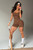 Baby Cut Out V Back Romper