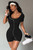 Baby Cut Out V Back Romper