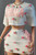 Rose Embroidered Two-piece Set