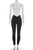 Caroline Colorblock Deep V Jumpsuit