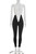 Caroline Colorblock Deep V Jumpsuit