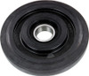 Idler Wheel compatible with Ski Doo - Black color, 5.25"X25MM Part# 541-5038 OEM# 572011000