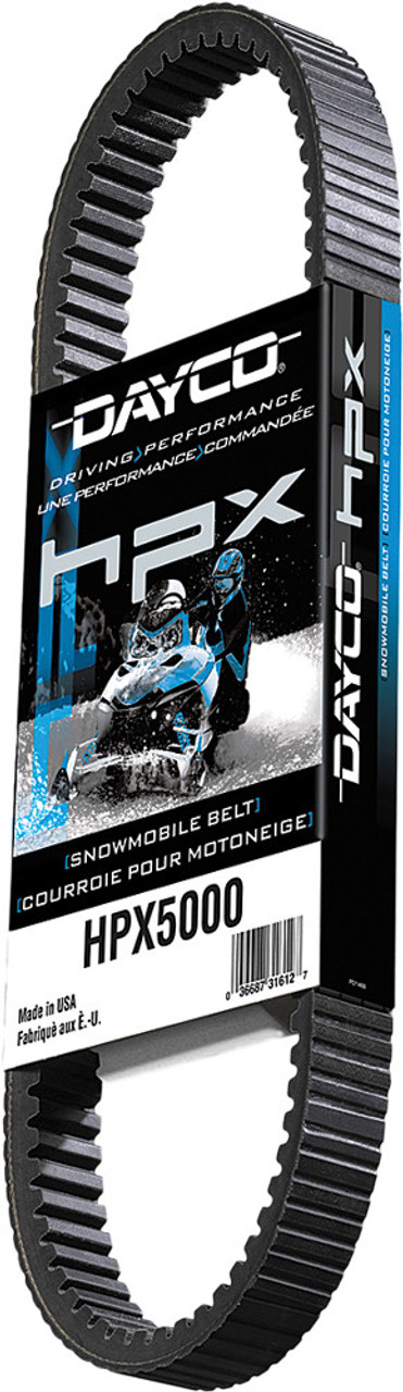 HPX Drive Belt # 220-25030 for Snowmobile Replaces Arctic Cat OEM# 0627-033