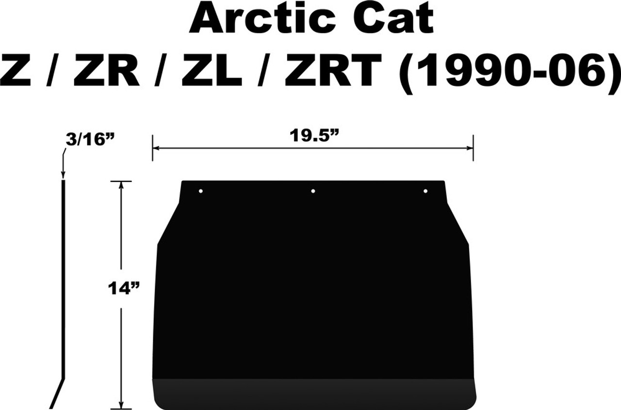 Arctic Cat Snow Flap Part# 10-15001