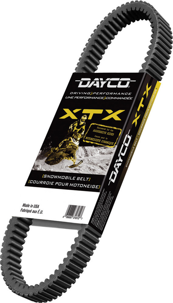 XTX Drive Belt # 220-35050 for Snowmobile Replaces Arctic Cat OEM# 0627-044