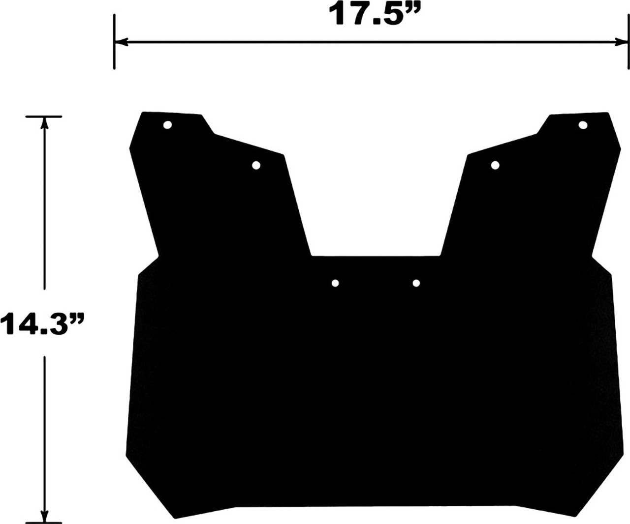 Polaris Snow Flap Part# 10-15023