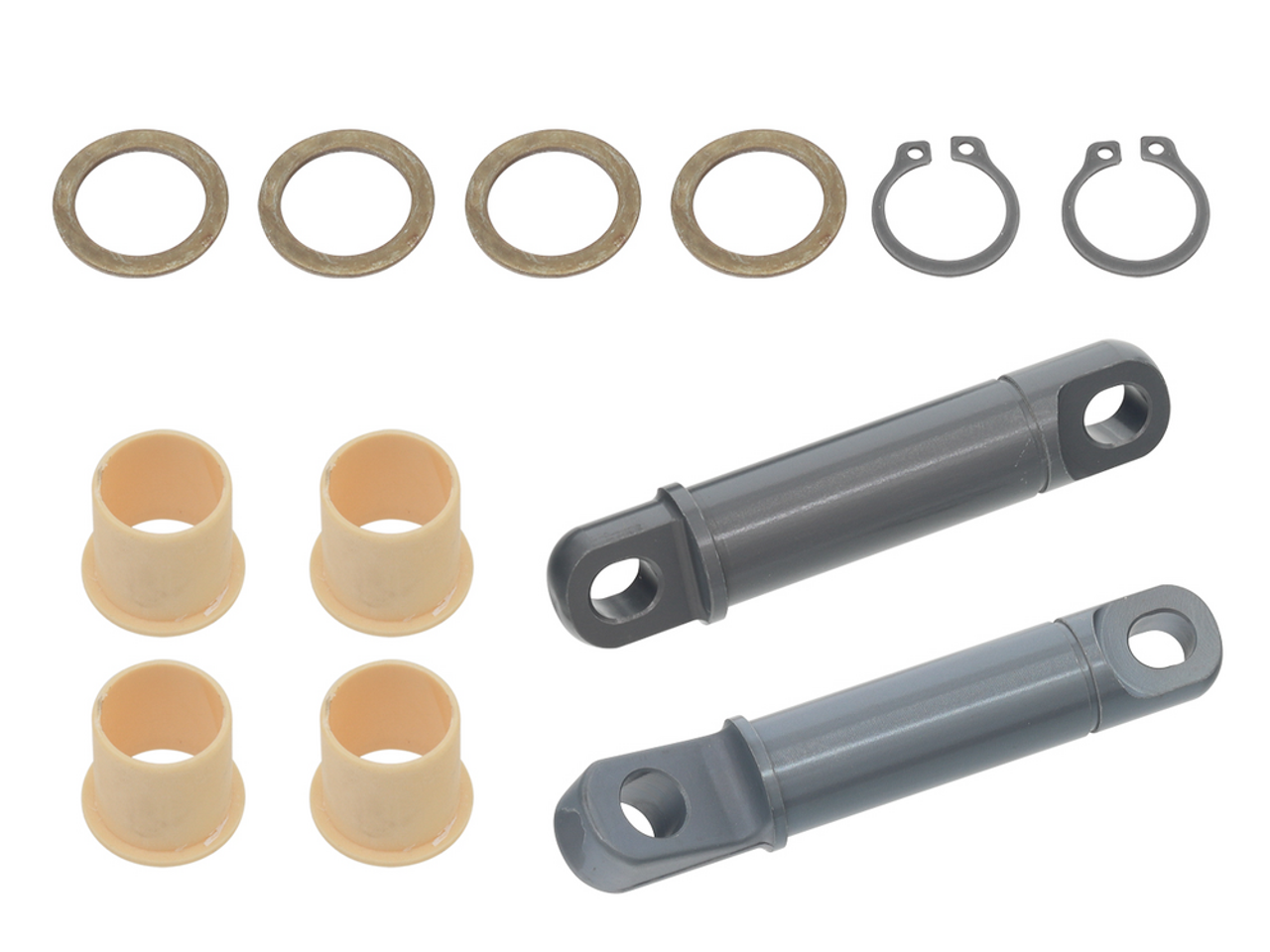 Left/Right Lower A- Arm Bushing & Bolt Kit compatible with Polaris Part#  44-88211BK