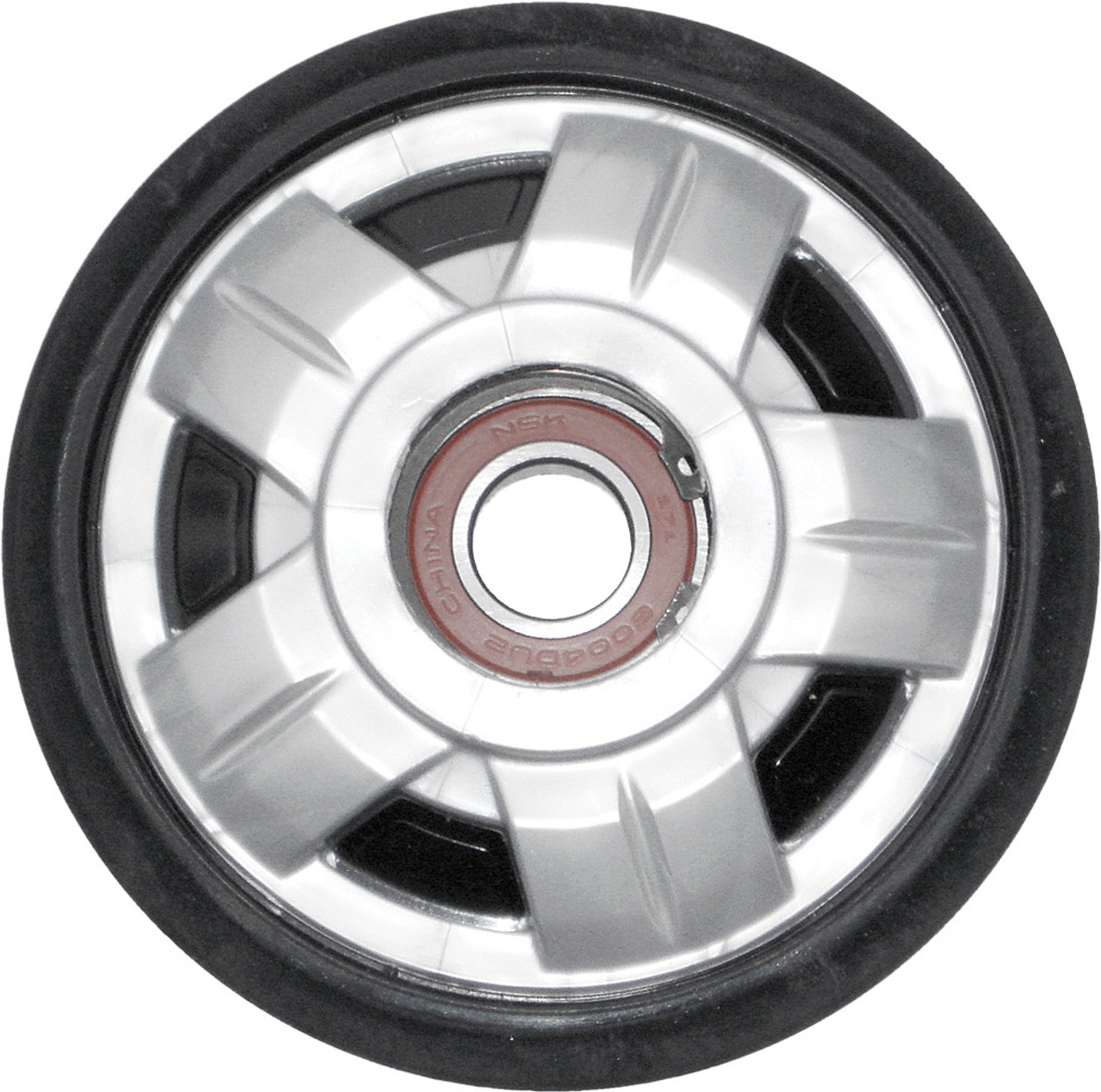 Idler Wheel compatible with Ski Doo - Silver color, 180mm (7.09”) x 20mm Part# 541-5090 OEM# 503190752