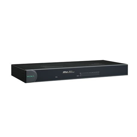 Moxa NPort 5650-16: 16-Port Device Server, RS-232/422/485, 100/240V