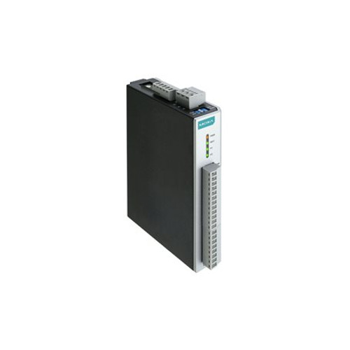 Moxa ioLogik R1212: RS-485 remote I/O, 8 DIs, 8 DIOs, -10 to 75°C.