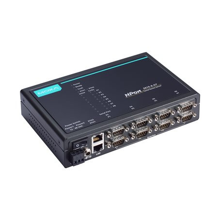 Moxa NPort 5610-8-DT: 8-Port RS-232 Device Server, DB9(M