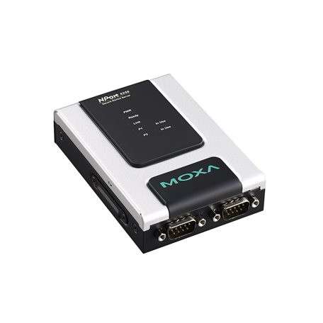Moxa NPort 6450: 4-Port RS-232/422/485 to Ethernet Secure Device