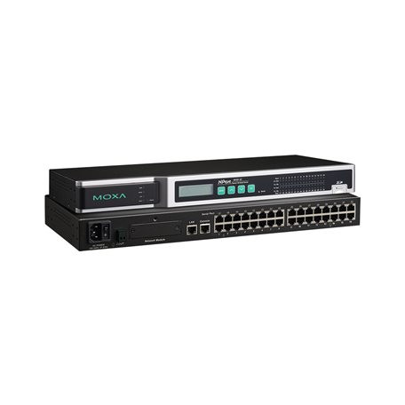 Moxa NPort 6650-32: 32-Port RS-232/422/485 Rackmount Secure