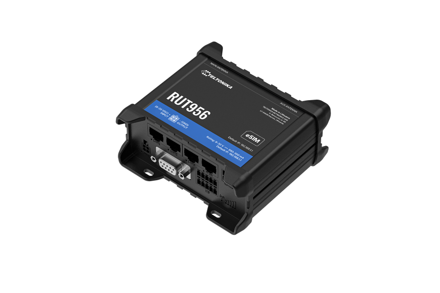 RUT956 - Rugged 4G LTE Router with Dual SIM & RS232/RS485 (NA) - Shop ...