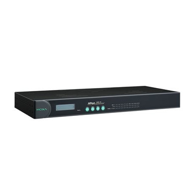 Moxa NPort 5650-16: 16-Port Device Server, RS-232/422/485, 100/240V