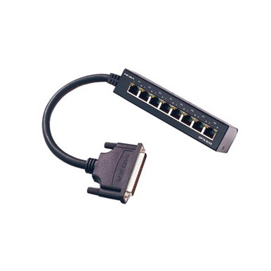 Moxa OPT8-M9+: 8 Port Connection Box, DB9M, Matel Case