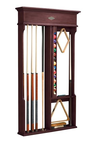 Brunswick Centennial Wall Rack - Espresso Stain
