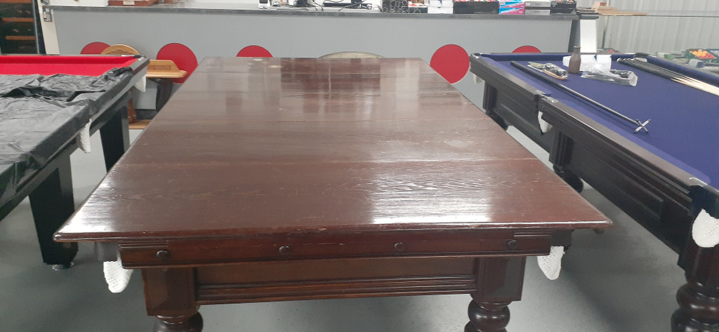 8ft Thomson & Taylor 2nd Hand Antique Table Late 1800's