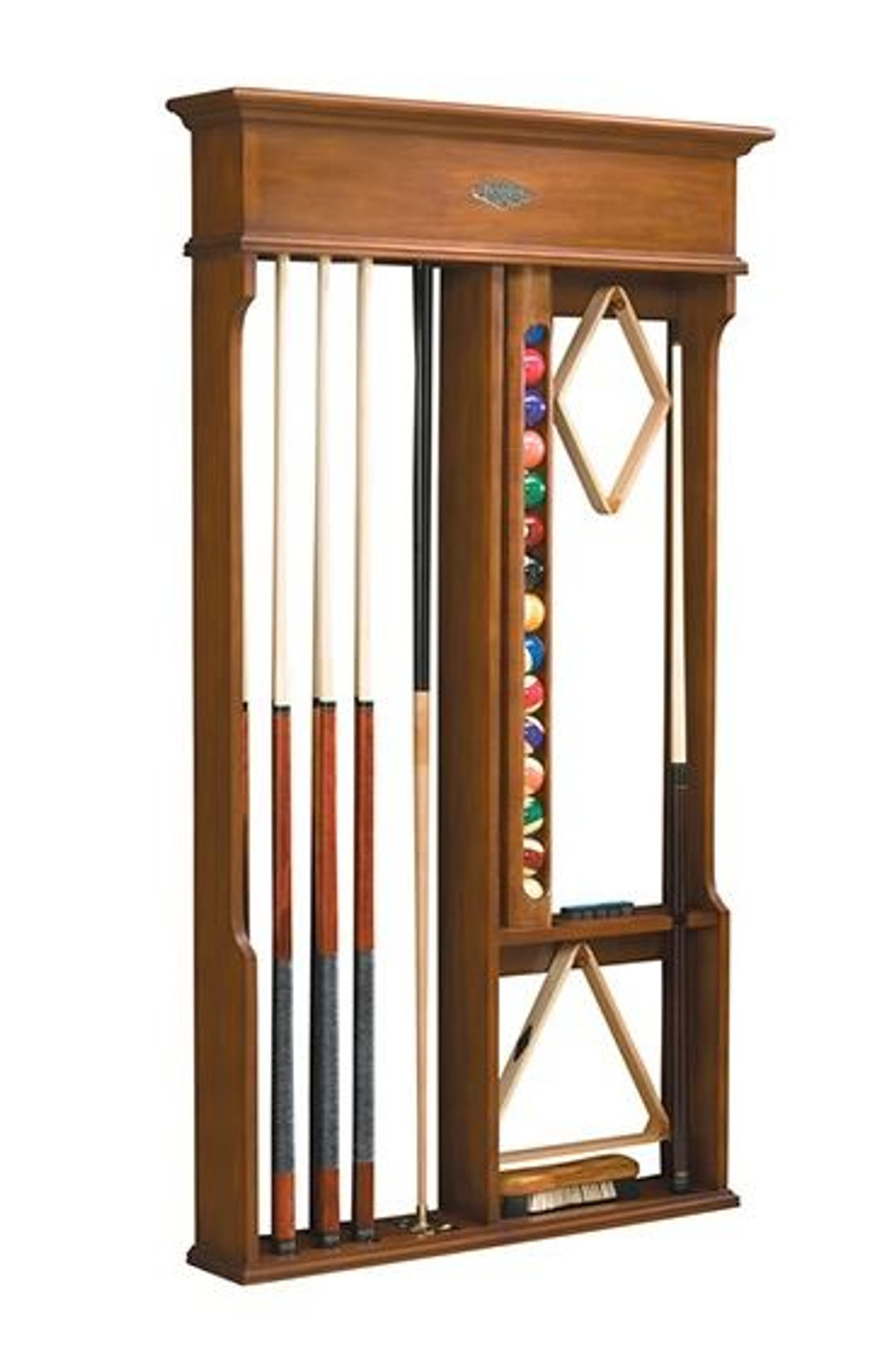 Brunswick Centennial Wall Rack  Espresso Stain Astra 