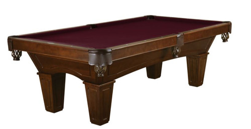 This 8' Allenton is displayed using Merlot Brunswick Centennial Cloth