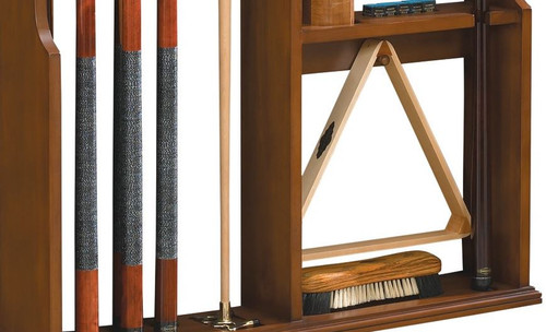 Brunswick Centennial Wall Rack - Chestnut Stain