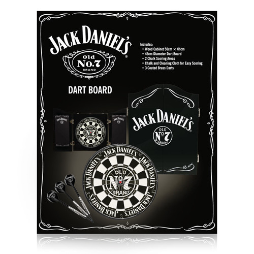 Jack Daniels Cabinet Dartboard Set