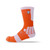 Adrenaline Lacrosse Sock - Orange/White