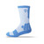 Adrenaline Lacrosse Sock - White/Carolina