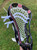 Tiger King Themed Custom Strung and Dyed Lacrosse Head