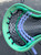 Mint Dyed Custom Lacorsse Head with The Mesh Dynasty Terrestrial Rhombus