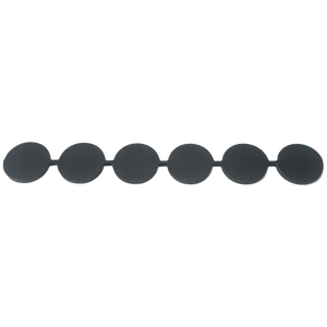 1.5 Inch Flat 6 Pack Tube Ends 1.5 Inch Flat 6 Pack Tube Ends