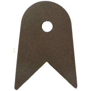 Total Metal Innovations Corner Mounting Tab with 1.625" bolt height is laser cut from 1/4" steel and designed to mount over the edge of a tube or frame rail—available in multiple bolt sizes. Total Metal Innovations Corner Mounting Tab with 1.625" bolt height is laser cut from 1/4" steel and designed to mount over the edge of a tube or frame rail—available in multiple bolt sizes.