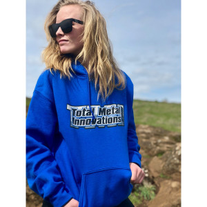 Total Metal Innovations - Blue Hoodie Total Metal Innovations - Blue Hoodie