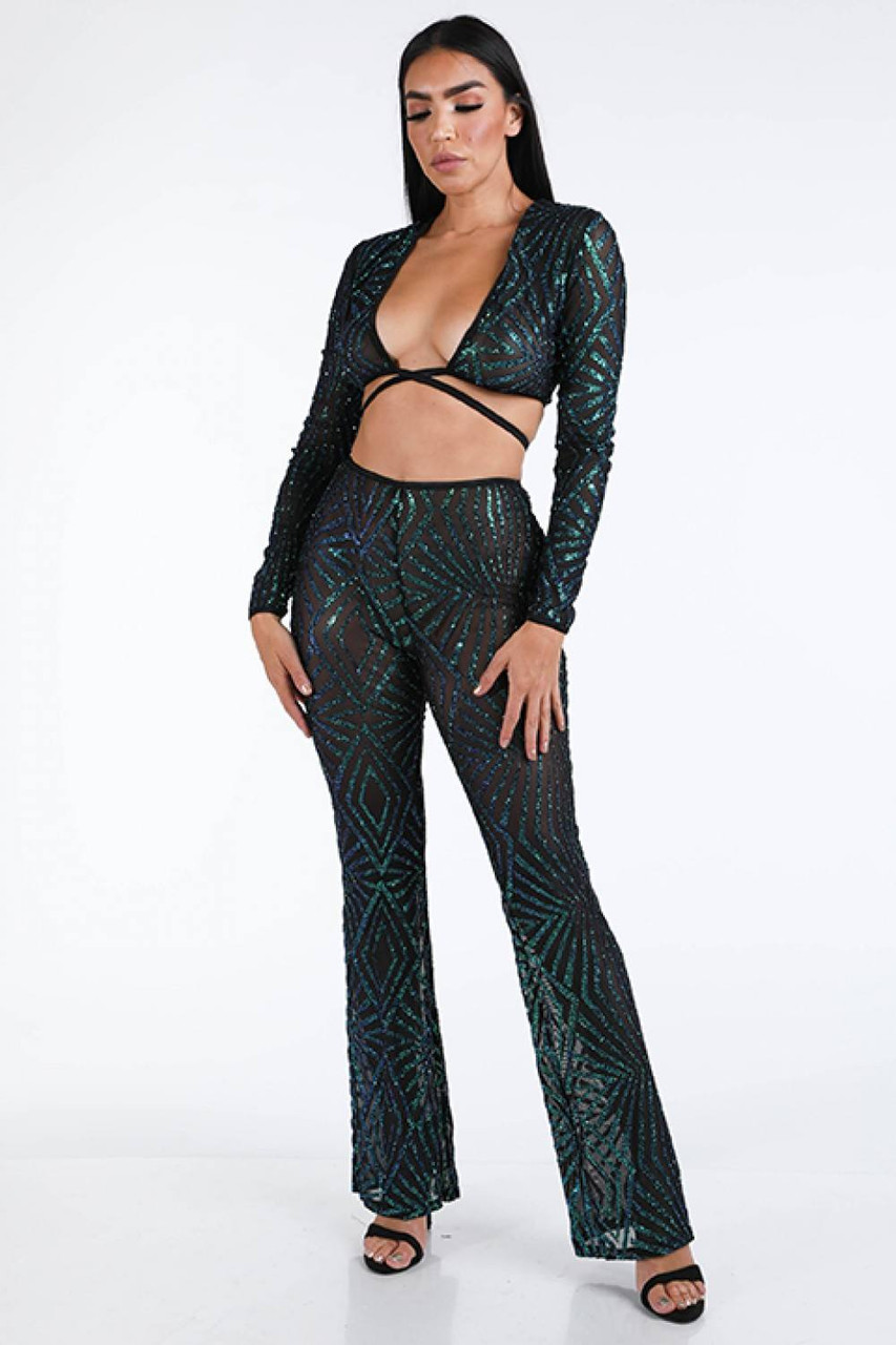 MIXT by Nykaa Fashion Black High Waisted Shimmer Flared Pants: Buy MIXT by  Nykaa Fashion Black High Waisted Shimmer Flared Pants Online at Best Price  in India | Nykaa