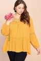Solid Woven Loose-fit Tunic - ODD2.IT12944P.id.52608a-1XL