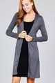 Side Slit Tunic Cardigan - ACT2.J10202XL.id.53492a-1XL