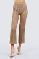 Flare Long Fishnet Sweater Pants - ACT2.P11176.id.51033b-L