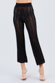 Flare Long Fishnet Sweater Pants - ACT2.P11176.id.51033-L