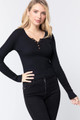 Snap Button Detail Sweater Top - ACT2.SW11962.id.53028-L