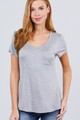 V-neck Rayon Jersey Top - ACT2.T1427.id.53416l-L