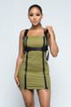 Stretchable Cotton Mini Dress - CAP2.CD1842.id.51505-L