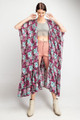 Rayon Challis Ruffle Bottom Maxi Open Kimono - EAS2.ET14376.id.40344-L