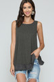 Sleeveless Back Lace Ruffle Detail Tank Top - GIG2.HR5076-T.id.51279-L