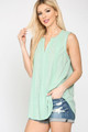 Sleeveless Lace Trim Tunic Top With Scoop Hem - GIG2.HR5174.id.51275-L