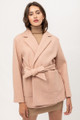 Fleece Belted Coat - LOV2.J8130.id.52456b-L