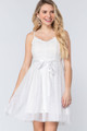 Lace Stiff Meshed Cami Mini Dress - ACT2.D11424.id.53722b-L
