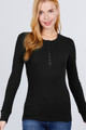 Long Slv Henley Thermal Top - ACT2.24.T11757.id.55228-L