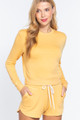 Long Slv Crew Neck Slub Terry Top - ACT2.24.T12037.id.54932h-L